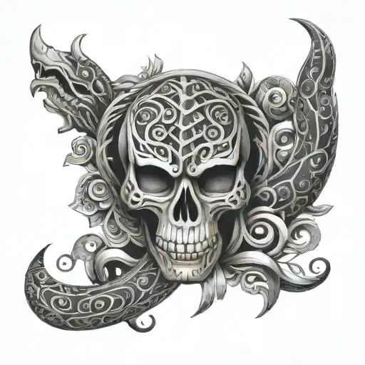 maori snake cars tool designs surrounding tattoo design idea