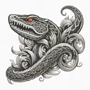 maori snake cars tool designs surrounding tattoo design idea