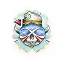 4444 tattoo design idea