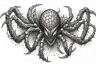 spider Venom tattoo design idea