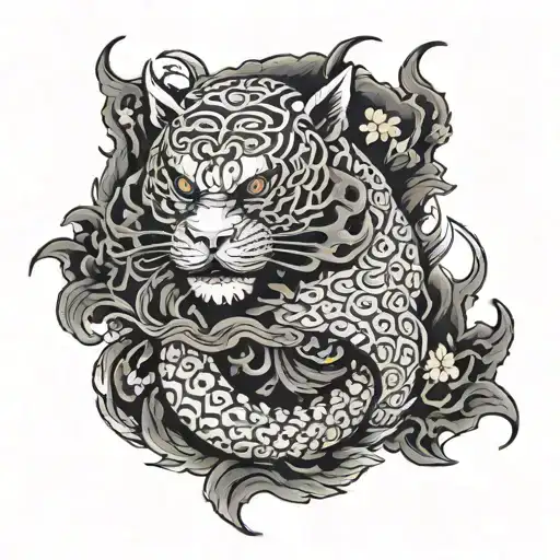 tomoe tattoo design idea