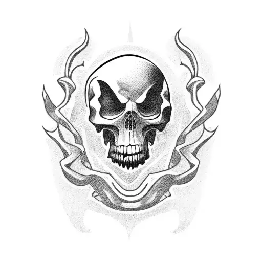 Grim Reaper tattoo design idea