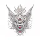 anxiety disorders  tattoo design idea