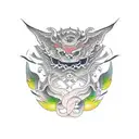 anxiety disorders  tattoo design idea