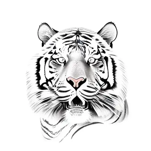 Black Horn Tiger Claw Design