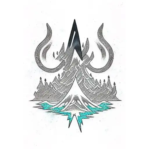 Lightning Bolt tattoo design idea