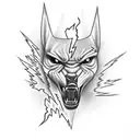 Lightning Bolt tattoo design idea