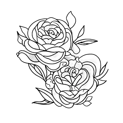 sisters, love, forever tattoo design idea