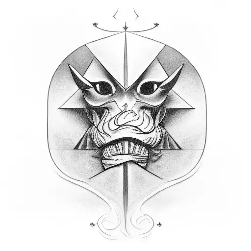 only god can judge me tattoo design idea