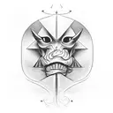 only god can judge me tattoo design idea