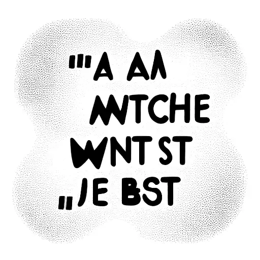 On a black rectangular box, Write I'm Addicted To Success, In My Mind, I'm Always The Best. write in corleon font. tattoo design idea