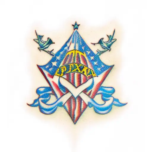 pax americana tattoo design idea