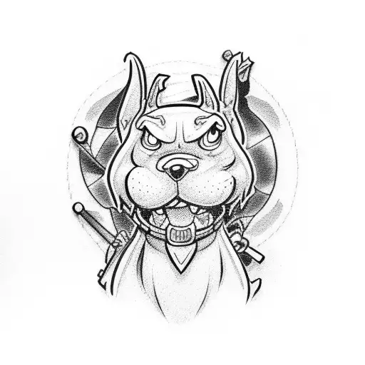 scooby doo tattoo design idea