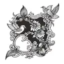 Georgia Southern music lyrics tattoo design idea