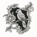 Georgia Southern music lyrics tattoo design idea