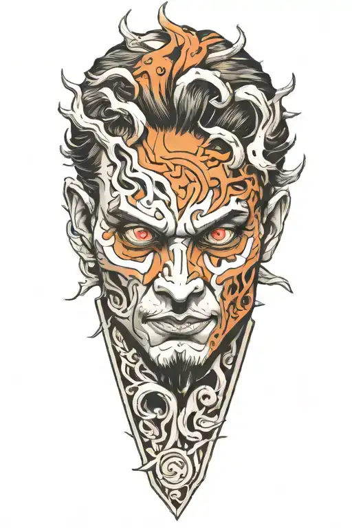 demon slayer tattoo design idea