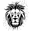 lion tibet buddha tattoo design idea