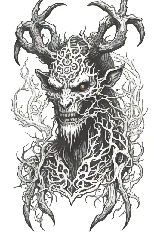WENDIGO tattoo design idea