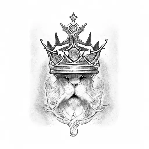 King's Crown tattoo design idea