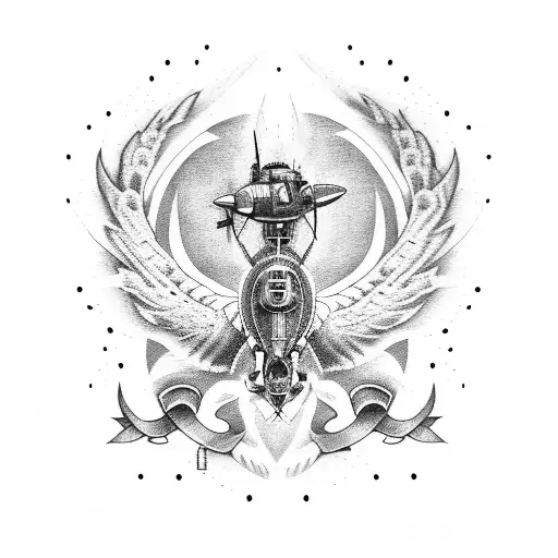 supermarine spitfire tattoo design idea