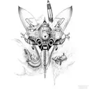 supermarine spitfire tattoo design idea