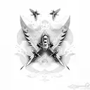supermarine spitfire tattoo design idea