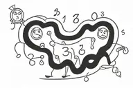 369 number tattoo design idea