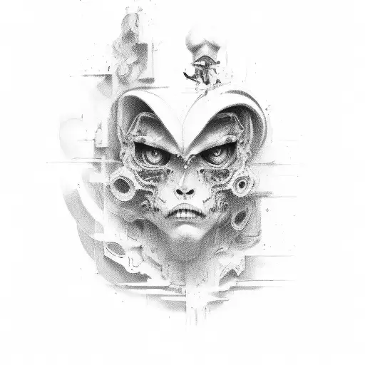 carbon tattoo design idea
