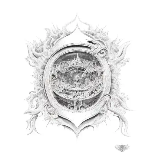 The Divine comedy tattoo design idea