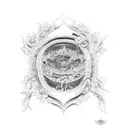 The Divine comedy tattoo design idea