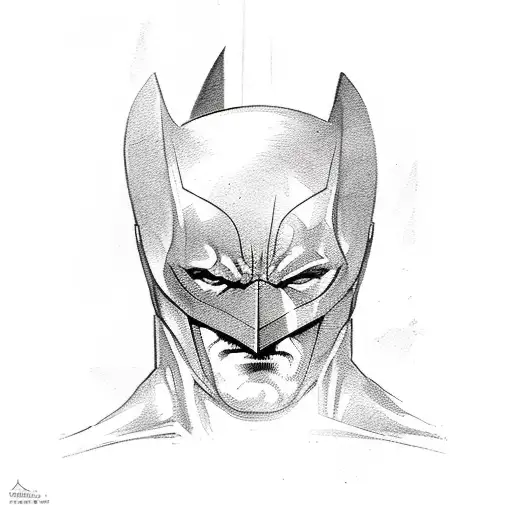 batman tattoo design idea