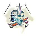 kanye tattoo design idea