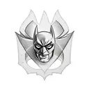 batman tattoo design idea