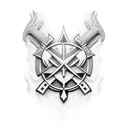 The witcher runes tattoo design idea