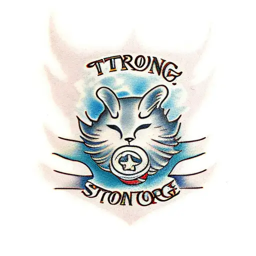 Stay Strong tattoo design idea