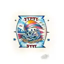 Stay Strong tattoo design idea