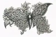 1997 engraved tattoo design idea