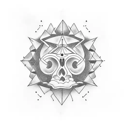 Simple tattoo to memorize a trip with friends to Rodrigues Island with the word RoRo included in it tattoo design idea