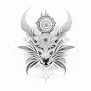 An intricate dotwork design featuring symbols of friendship and celebration, inspired by the vibrant energy of parties tattoo design idea