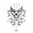 daddy issue tattoo design idea