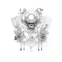 daddy issue tattoo design idea