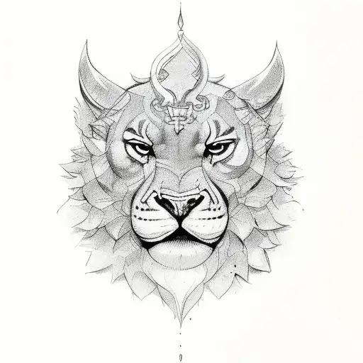 COMMISSION: Zodiac tattoo (Leo) by Xychotic-Patriot -- Fur Affinity [dot]  net