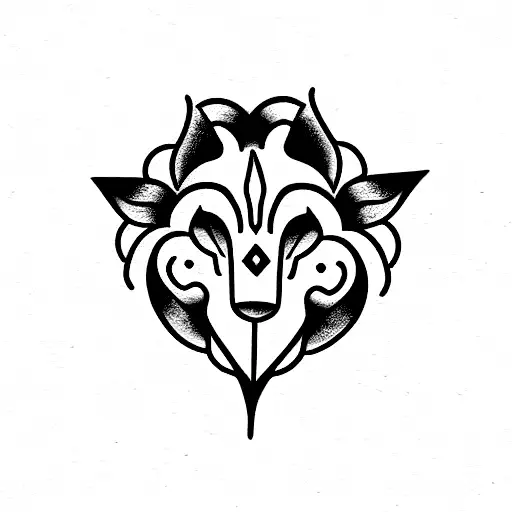 Nankurunaisa with Leo sign tattoo design idea
