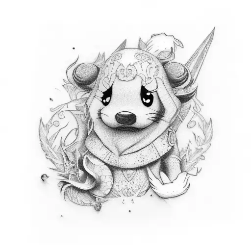 Isabelle tattoo design idea