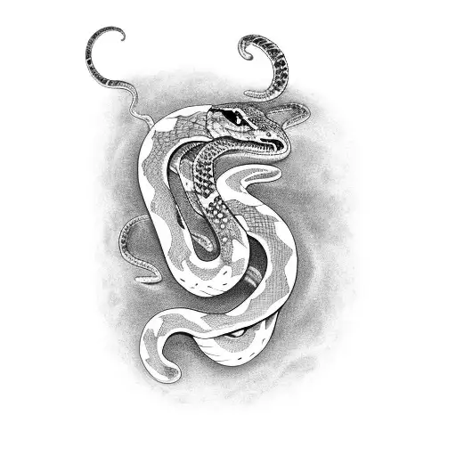 snakes sleeve cobra with jane xo face design tattoo design idea