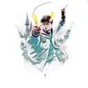 Harry Potter  tattoo design idea