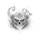 palabra amor tattoo design idea