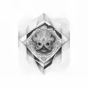 palabra amor tattoo design idea