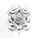 simple and memorable  tattoo design idea