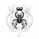 Alchemy Scorpion tattoo design idea